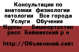 Консультации по анатомии, физиологии, патологии - Все города Услуги » Обучение. Курсы   . Башкортостан респ.,Баймакский р-н